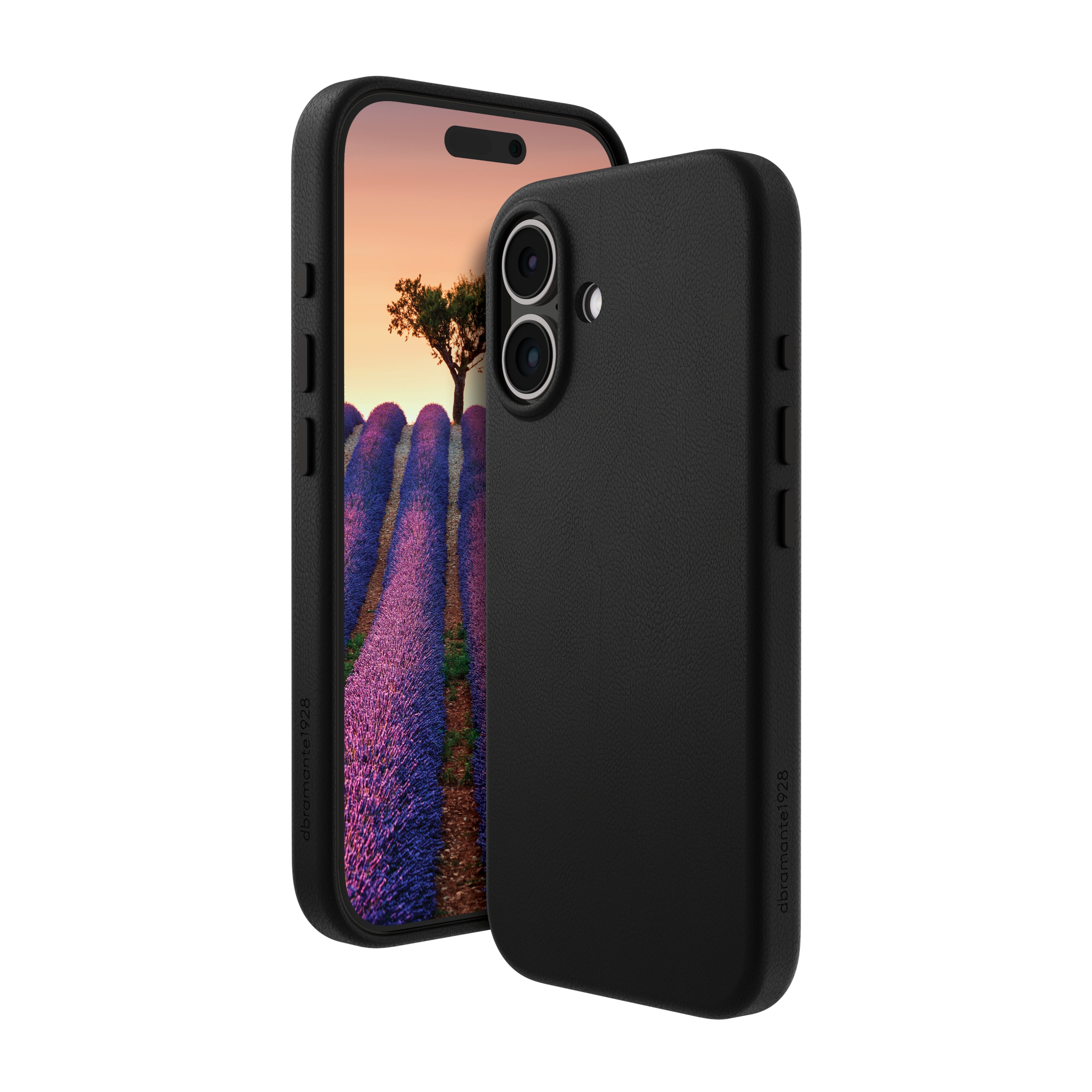 dbramante1928 Roskilde Backcover – für Apple iPhone 16 Plus, MagSafe, Recycling-Kunststoff, Schwarz