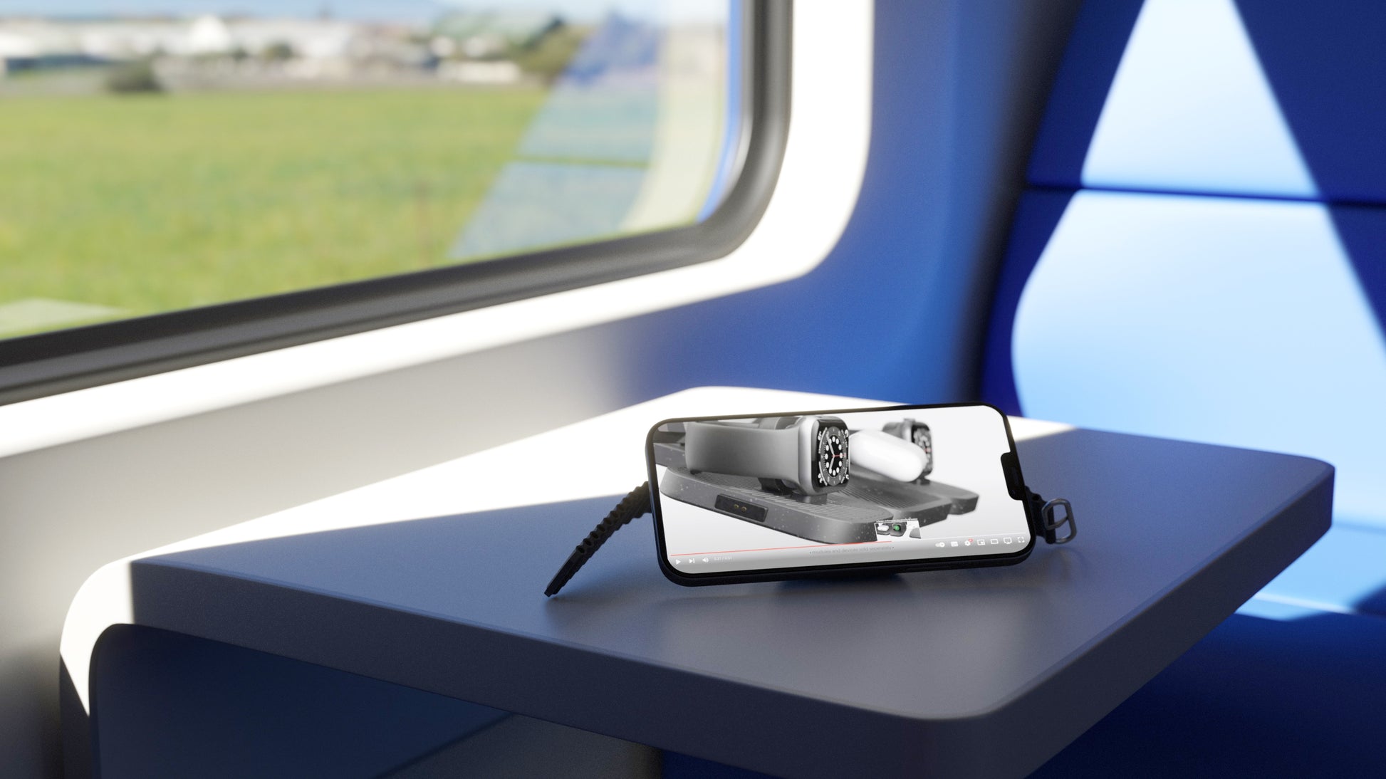ZENS Travel Pro 2 Ladestation – 20 W, 1× USB-C, Qi2 – für Kopfhörer, Smartphone, Smartwatch
