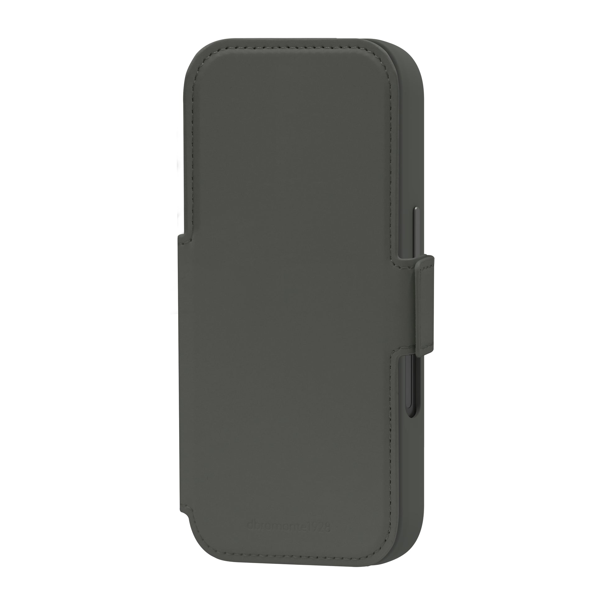 dbramante1928 Lynge MS ICON – Folio – für Apple iPhone 17 Pro, MagSafe, mit Kartenfach, Kunststoff, Grün