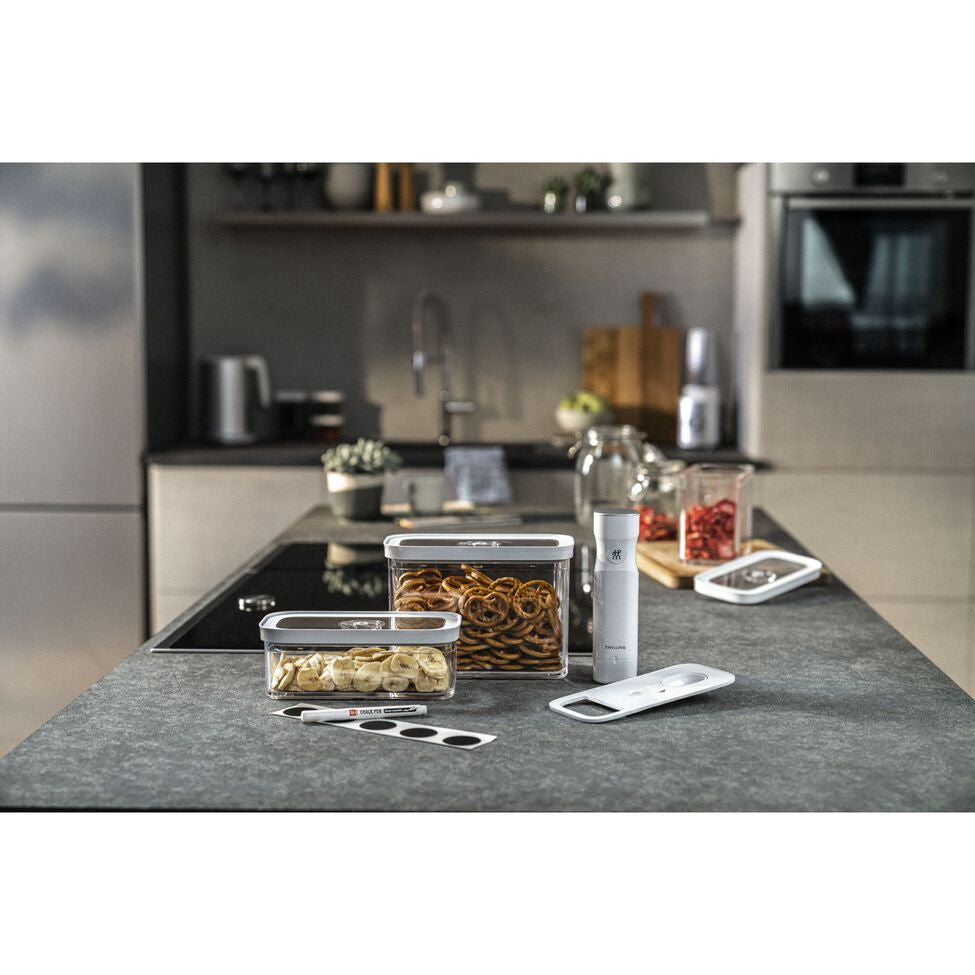 ZWILLING Vakuumbehälter Fresh & Save CUBE StarterSet – 320 ml, für Fresh & Save CUBE, Kunststoff, Weiss