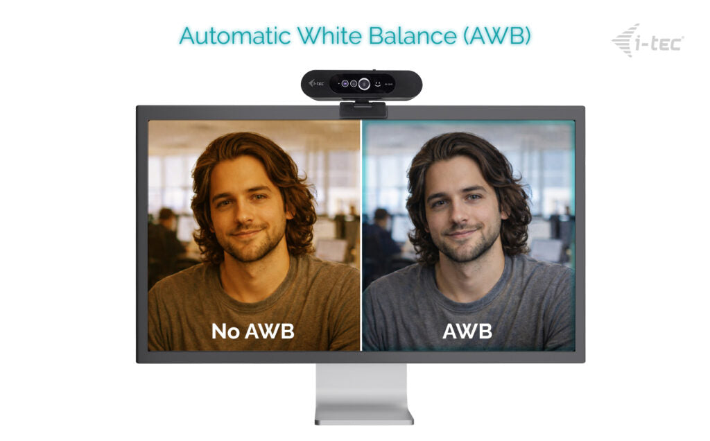 i-tec Solomon WH200 Webcam – 2K, 60 fps, USB-C – Schwarz