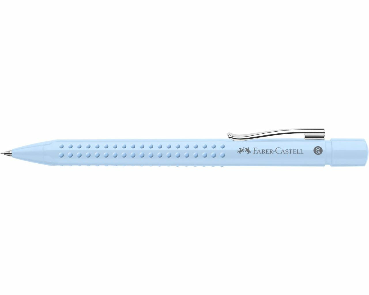 Faber-Castell Grip 2010 Druckbleistift – 0,5 mm – Blau – Anti-Minenbruch – 1er-Pack