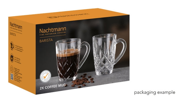 Nachtmann Kaffeetasse – 2er Set, 347 ml, Ø 11,9 cm, H 11,5 cm, Glas, Transparent, spülmaschinenfest