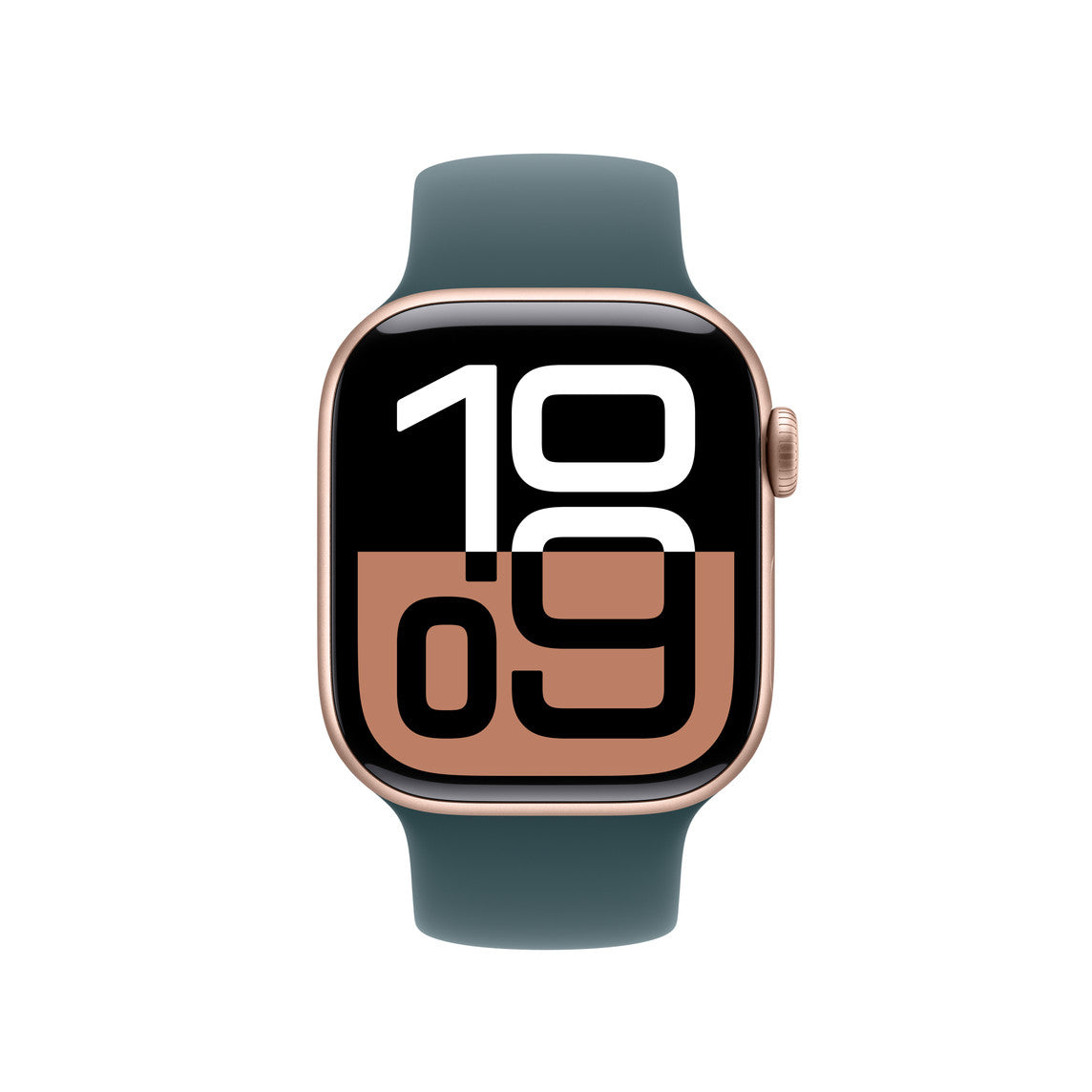 Apple Sportarmband – Armband – für Apple Watch 42 mm, Dunkelgrün, S/M, Polymer