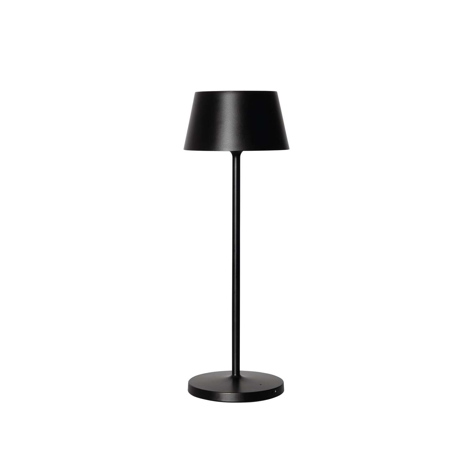 MAUL LED Tischleuchte Nina – Akku, USB-C, dimmbar – 4000 K – 210 lm 3 W – Grau Aluminium
