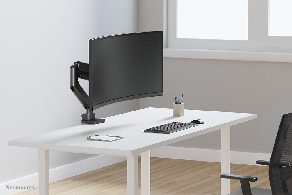 Neomounts DS70PLUS 450BL1 – Monitorarm, bis 49", Neigen/Schwenken, Drehen, Schwarz