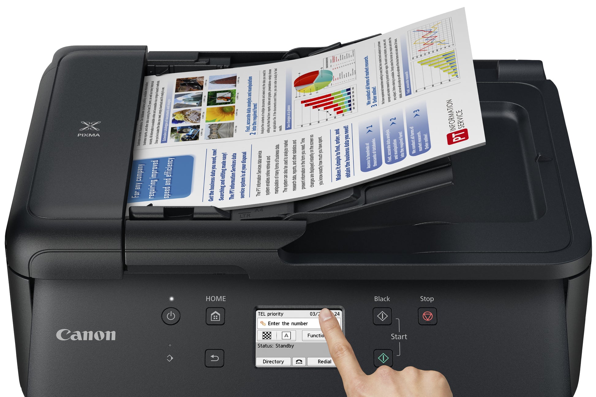 Canon PIXMA TR7650 – Tintenstrahl-MFP A4, 4-in-1