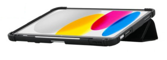 Mobilis Tablet-Hülle für iPad 10,9" (10. Gen.) – Schwarz/Transparent