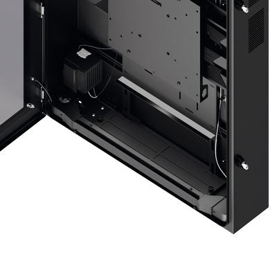 Hagor SOPW 55" Portrait – Outdoorgehäuse, IP65, 6,4 mm Sicherheitsglas, Klima, für 55" (Hochformat)