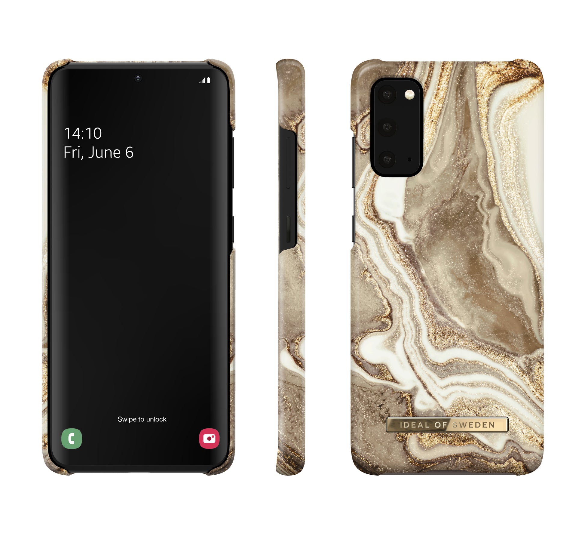 Ideal of Sweden – Backcover – für Samsung Galaxy S20 – Golden Sand Marble