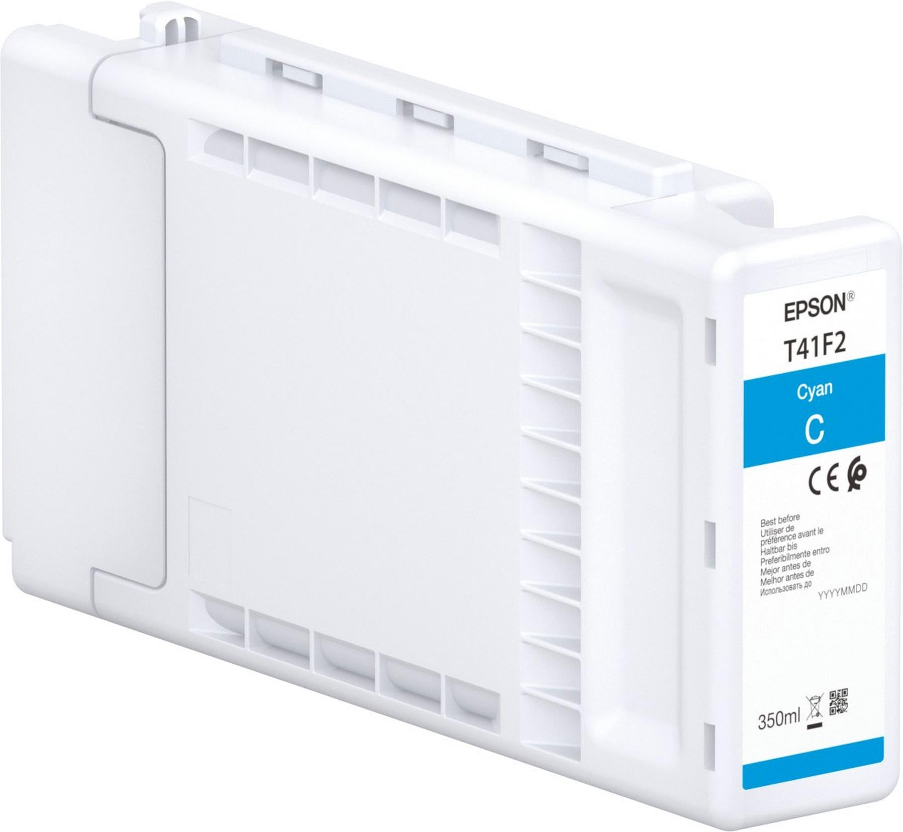 Epson Tintenpatrone T41F240 (UltraChrome XD2), Cyan, 350 ml, Original