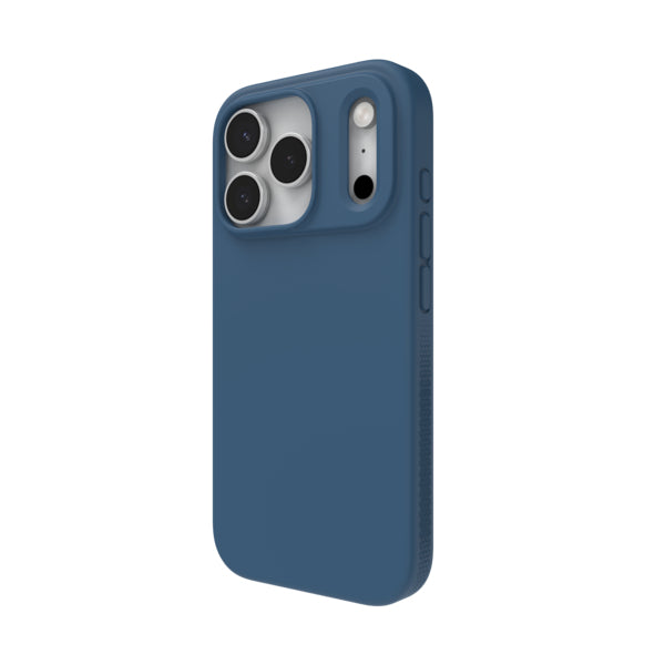 ZAGG Manhattan Snap Backcover – für Apple iPhone 17 Pro, MagSafe, Graphen+Silikon, Blau, bis 4 m Sturzsicher