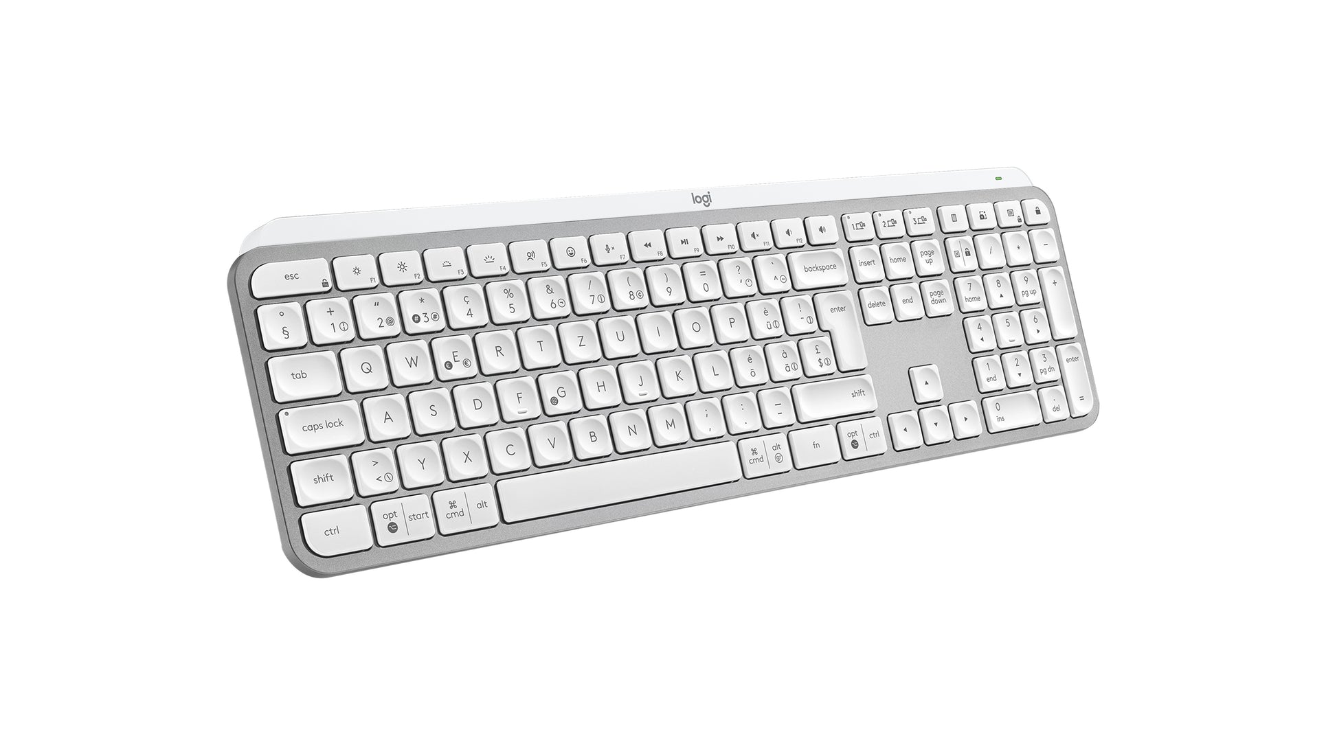 Logitech MX Keys S – Tastatur, kabellos (Bluetooth/2,4 GHz)