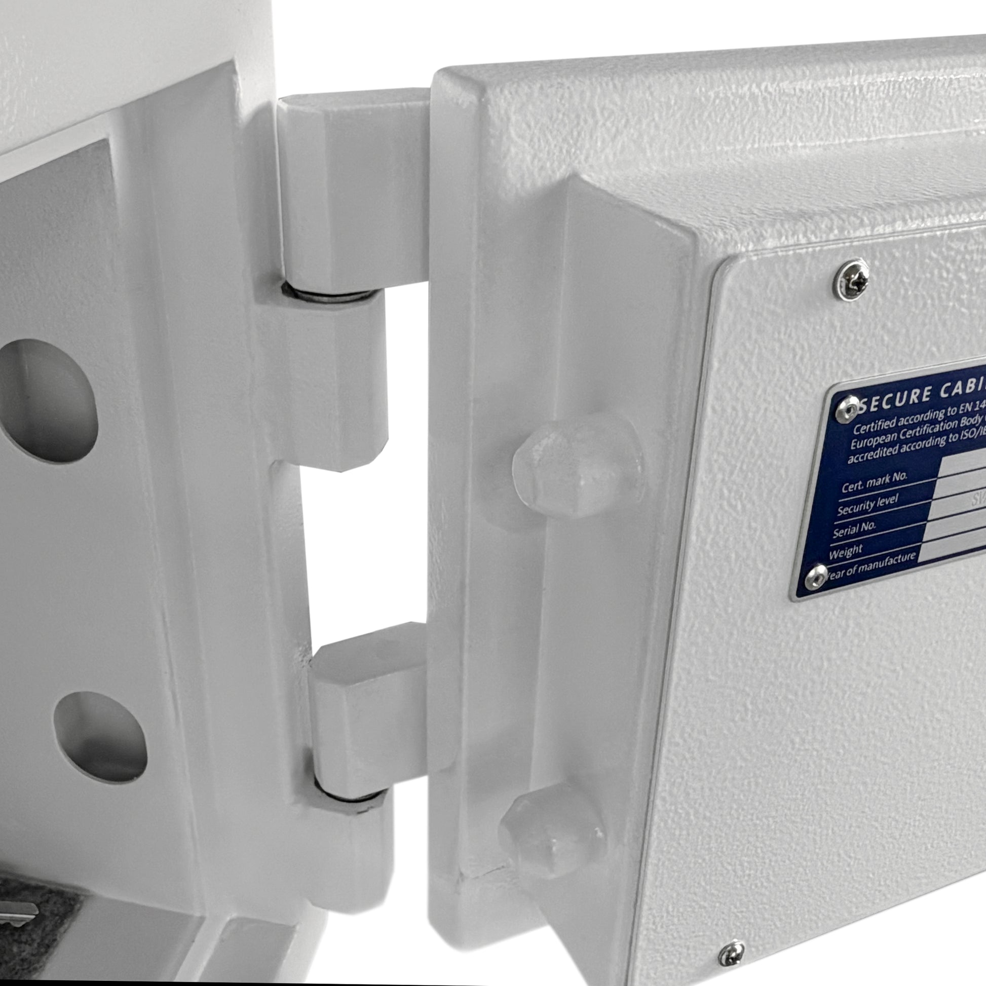 Phoenix Safe Co. Phoenix Tresor Fortress SS1452K – Schlüsselschloss – 22 l – Bodenmontage – Weiss