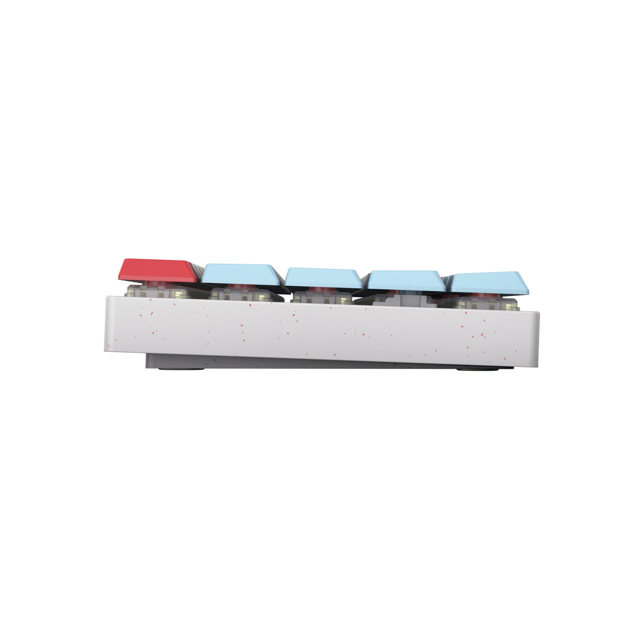 CHERRY MX-LP 2.1 Compact – Tastatur, kabellos (Bluetooth), US-Layout (EN), mechanisch (Cherry MX-LP), Weiss