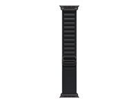 Apple Alpine Loop – Armband – für Apple Watch (49 mm), Schwarz, Grösse M, Titan