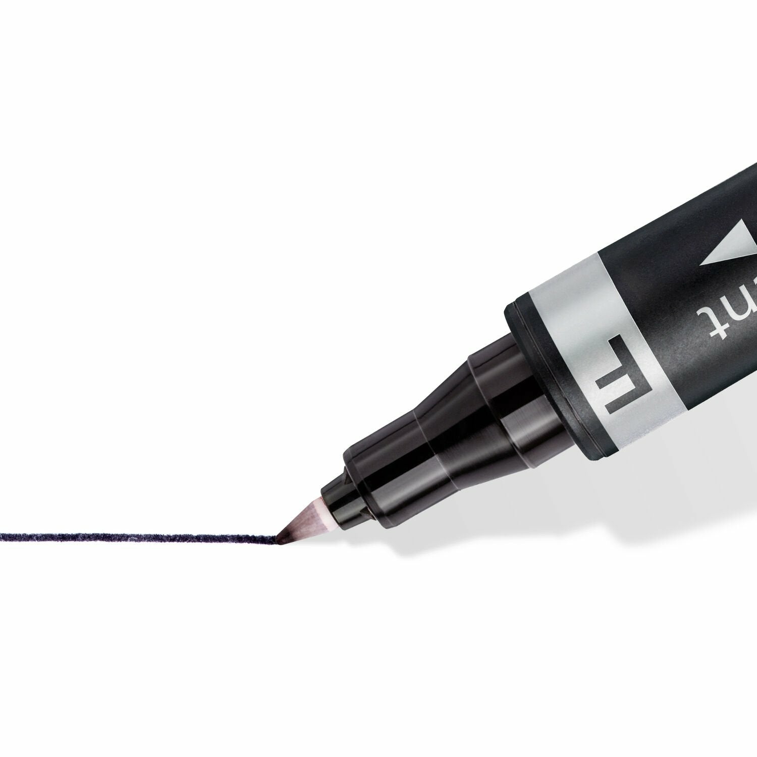 Staedtler Lumocolor 348 Permanentmarker – Doppeltspitze 0,6/1 mm – Schwarz