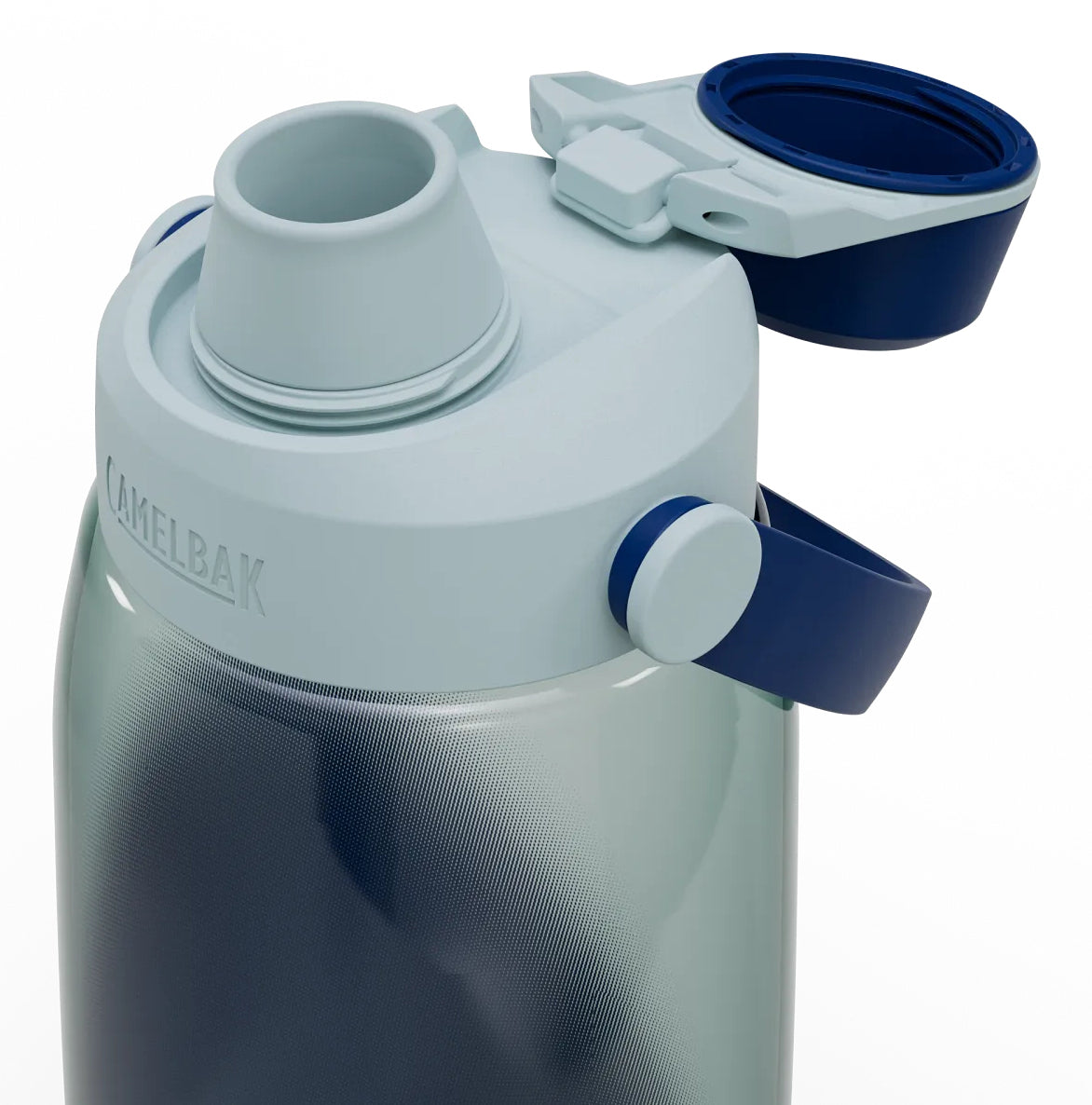CamelBak Thrive Chug Trinkflasche 946 ml – Kunststoff, Klappdeckel, Deep Sea Dawn
