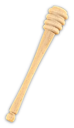 Städter Honiglöffel 16 cm, Buche, Braun