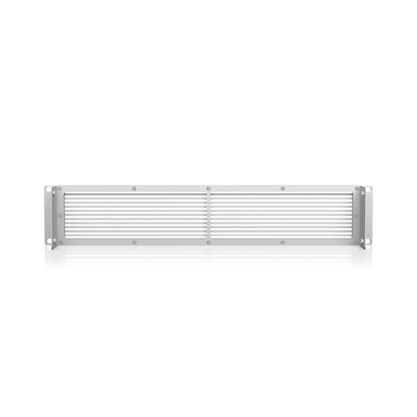 Ubiquiti Rack Panel Vented 2U – Belüftete Blindplatte – 19" Rack, 2U, Montageset, Stahl