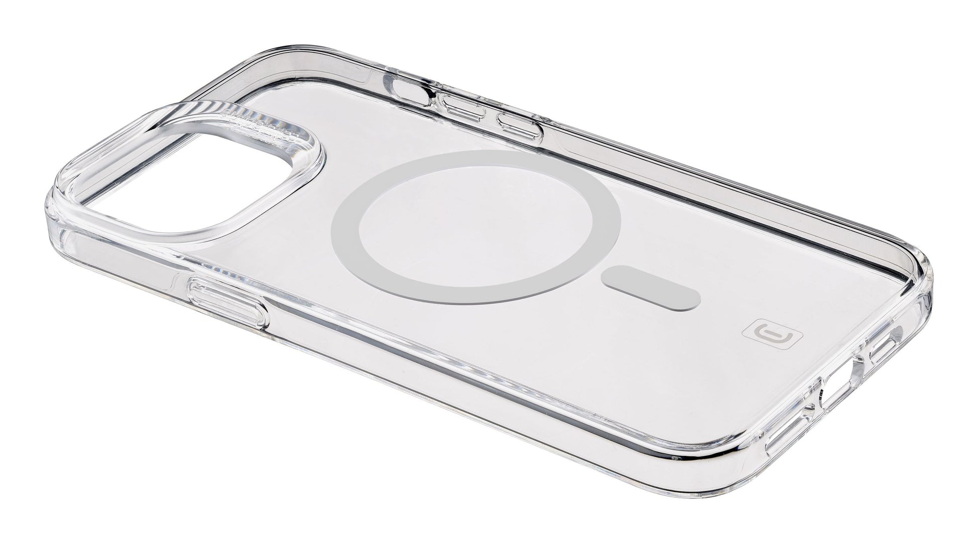 Cellularline Gloss Backcover für Apple iPhone 15 Pro Max mit MagSafe, Kunststoff, Transparent