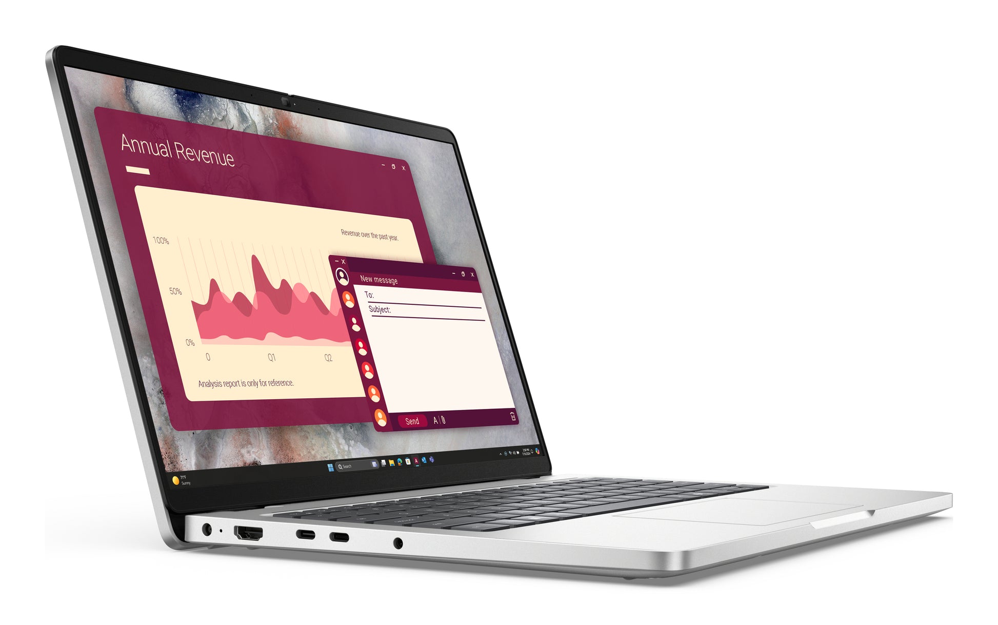 Dell Pro 14 PC14250 – 14" WUXGA, Core Ultra 5 225U, 16 GB, 512 GB SSD, Win 11 Pro, QWERTZ (CH)