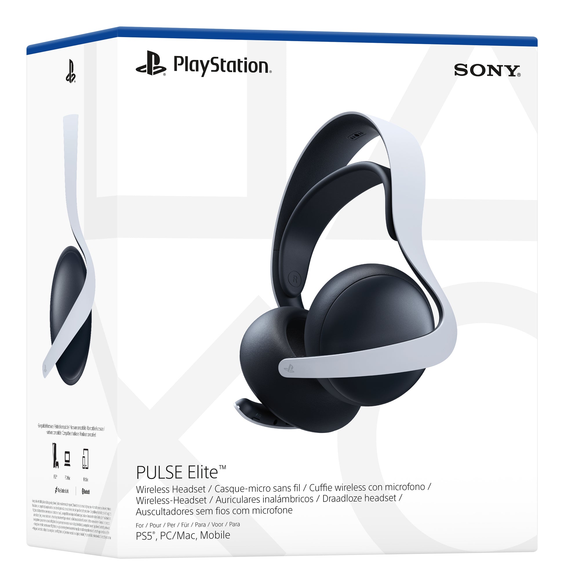 Sony PULSE Elite Wireless – für Playstation, Bluetooth
