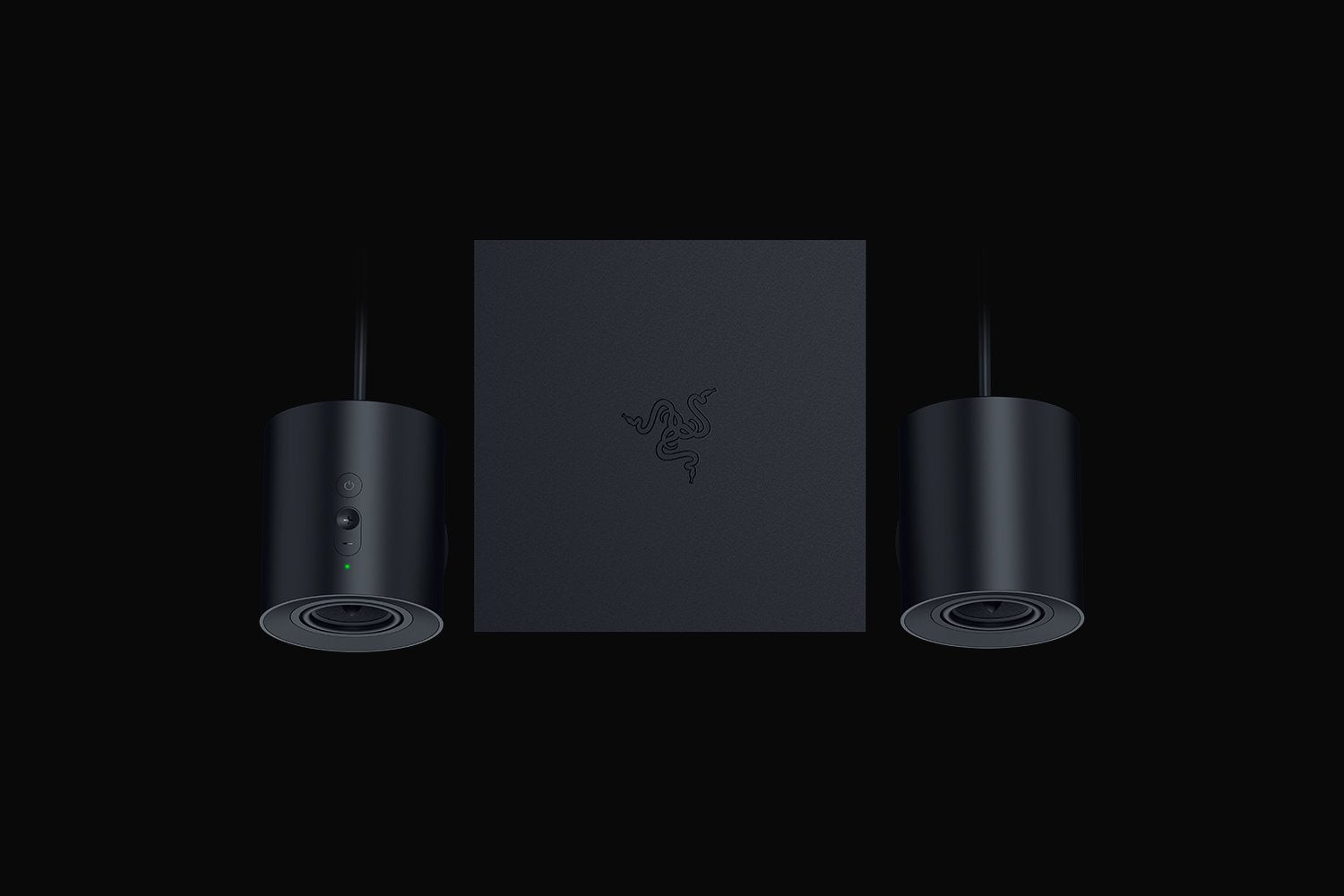 Razer Nommo V2 – PC-Lautsprecher-Set – 2.1, mit Subwoofer, Bluetooth 5.3, USB-A, Schwarz