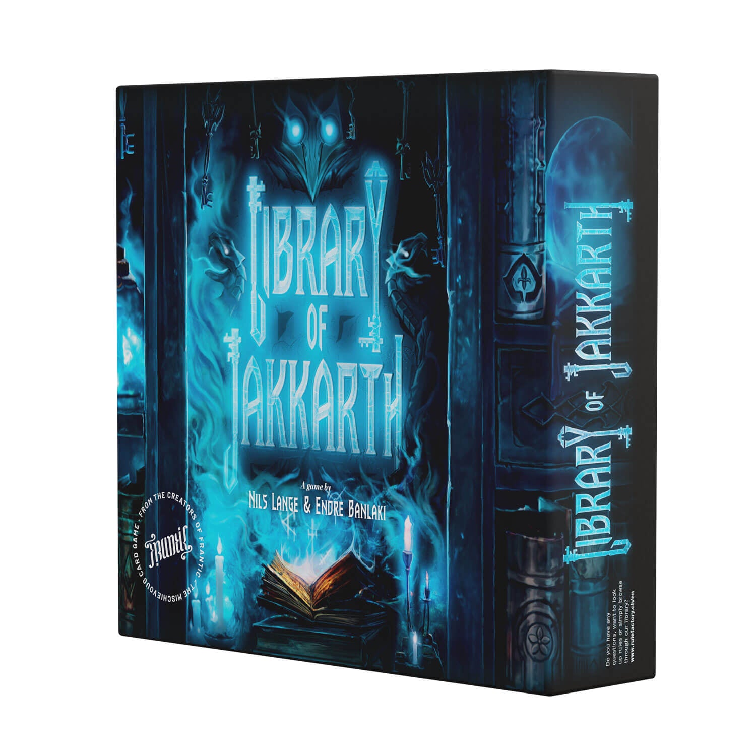 carta.media Library of Jakkarth – Kartenspiel, 2–5 Spieler, ab 10 Jahren, 30 Min., EN