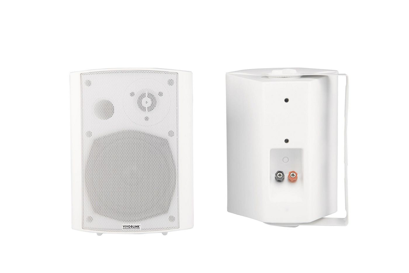 Vivolink Set – Aktiv-Regallautsprecher – Weiss