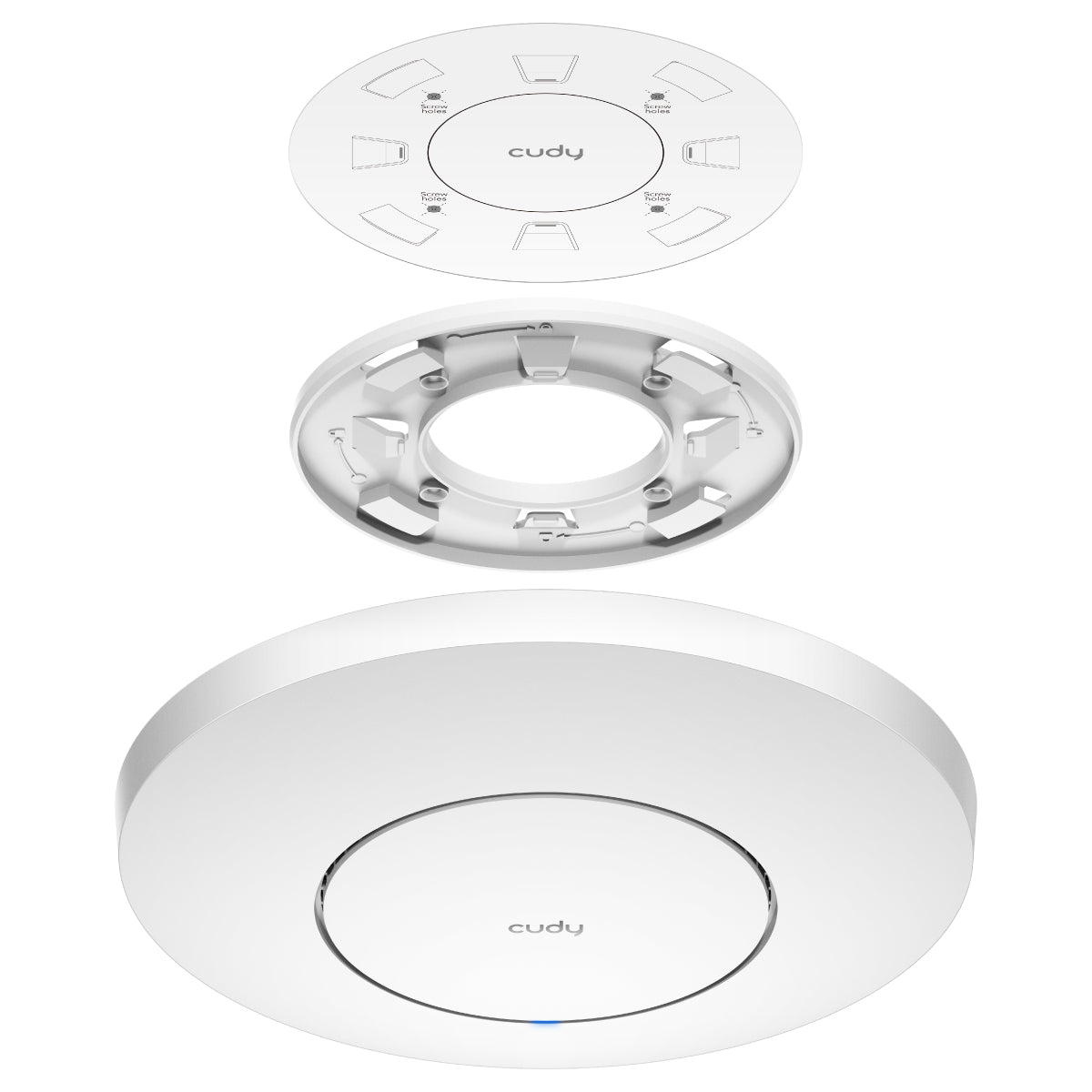 Cudy AP1300 Access Point – Wi‑Fi 5 (AC1200), Dual‑Band (2,4/5 GHz), 1× Gigabit RJ‑45, PoE 802.3af/at (passiv)