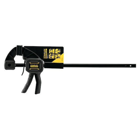 Stanley FATMAX Einhandzwinge Medium – Spannweite 300 mm, Schliesskraft 90 kg