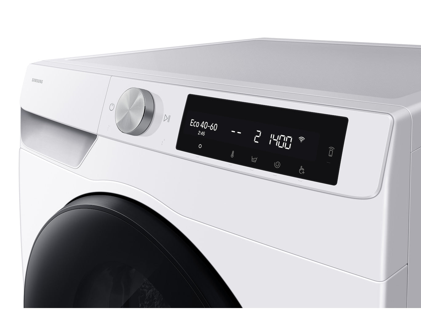 Samsung Waschtrockner WD6400H – 10 kg Waschen, 6 kg Trocknen, Inverter & AddWash – weiss/schwarz