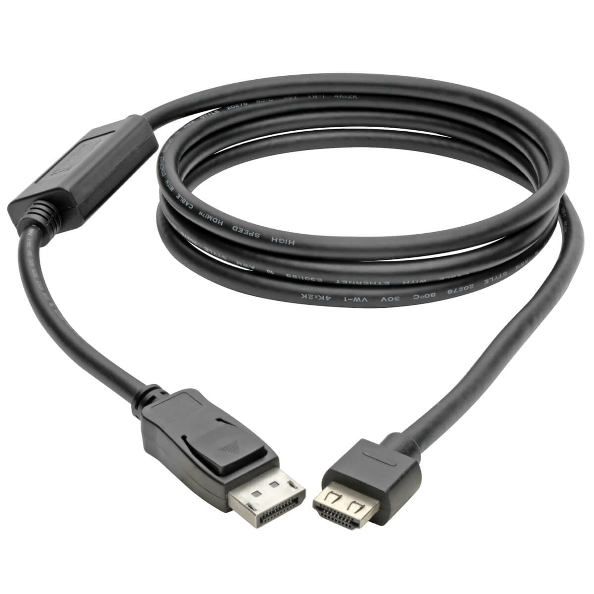 Tripp Lite P582-006-HD-V4A Kabel DisplayPort zu HDMI – 4K (3840 × 2160) @ 60 Hz, 1,83 m, DisplayPort 1.4, HDR