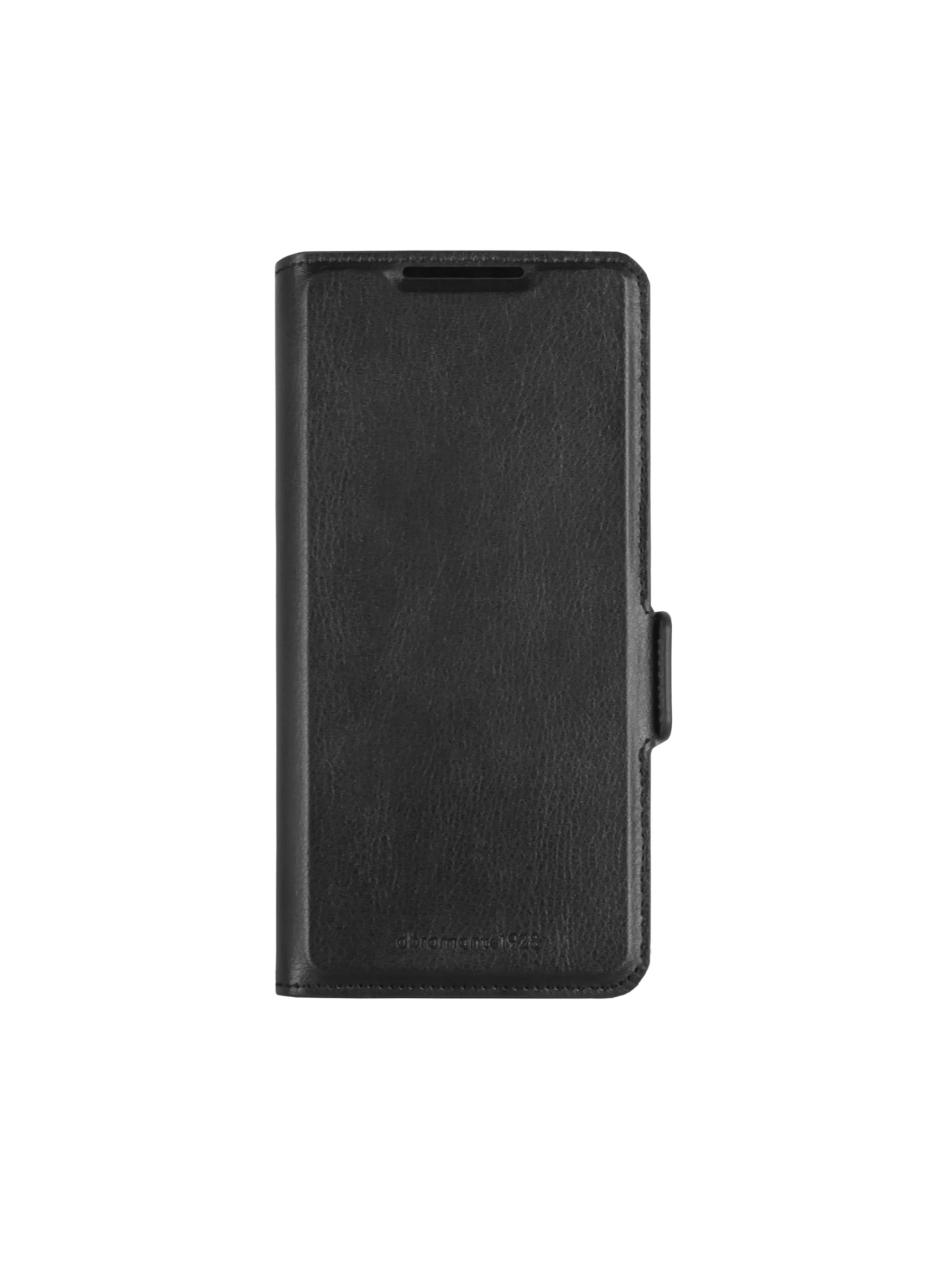 dbramante1928 Oslo Pro Wallethülle – für OnePlus Nord 4, Leder+Kunststoff, Schwarz, kabelloses Aufladen