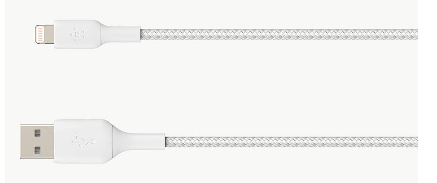 Belkin Lightning Kabel, 2 m, Weiss, MFi-zertifiziert