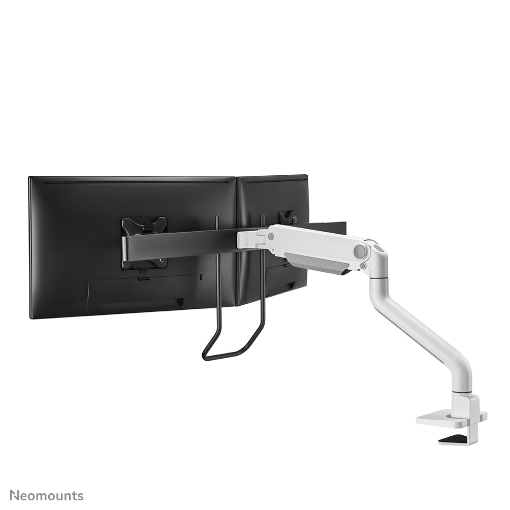 Neomounts Ds75S Ds75S-950Wh2 – Monitorarm, Dual, Tischklemme/Tischdurchführung, bis 32"