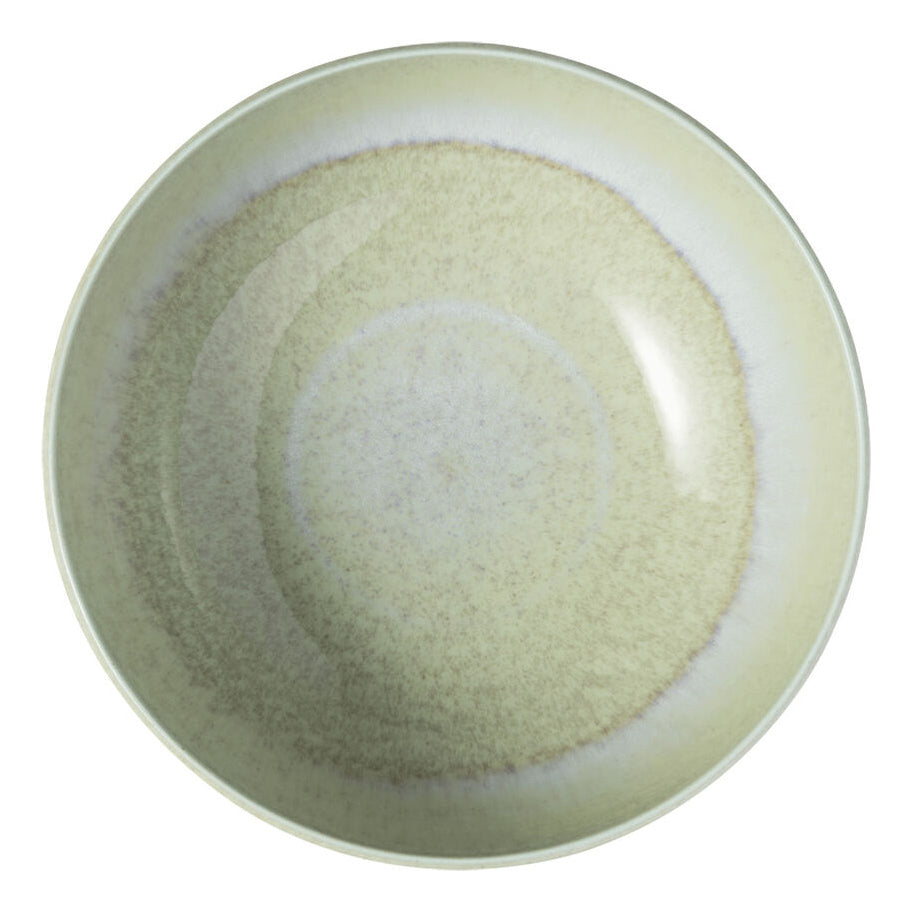 Villeroy & Boch Salatschüssel Perlemor Alga – 1,3 l, Ø 26,1 cm, Porzellan, Grün, spülmaschinenfest