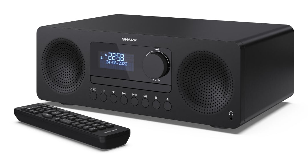 Sharp XL-B720D – Heim-Audio-Mikrosystem, Schwarz