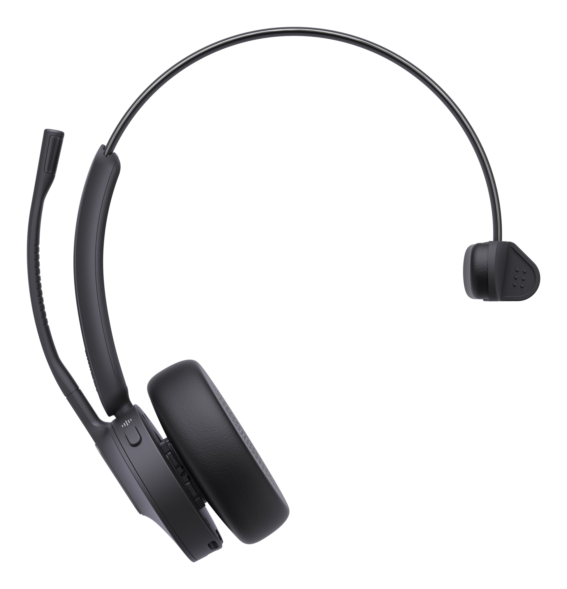 Yealink BH70 Office-Headset – On-Ear, Mono, BT 5.2, mit USB-A- und USB-C-Dongle, UC-optimiert, Schwarz