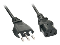 Lindy Netzkabel, Italienischer Stecker (Typ L) auf IEC C13, 5 m
