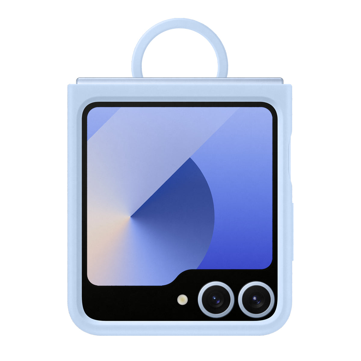 Samsung Backcover – für Samsung Galaxy Z Flip6 – blau – Silikon