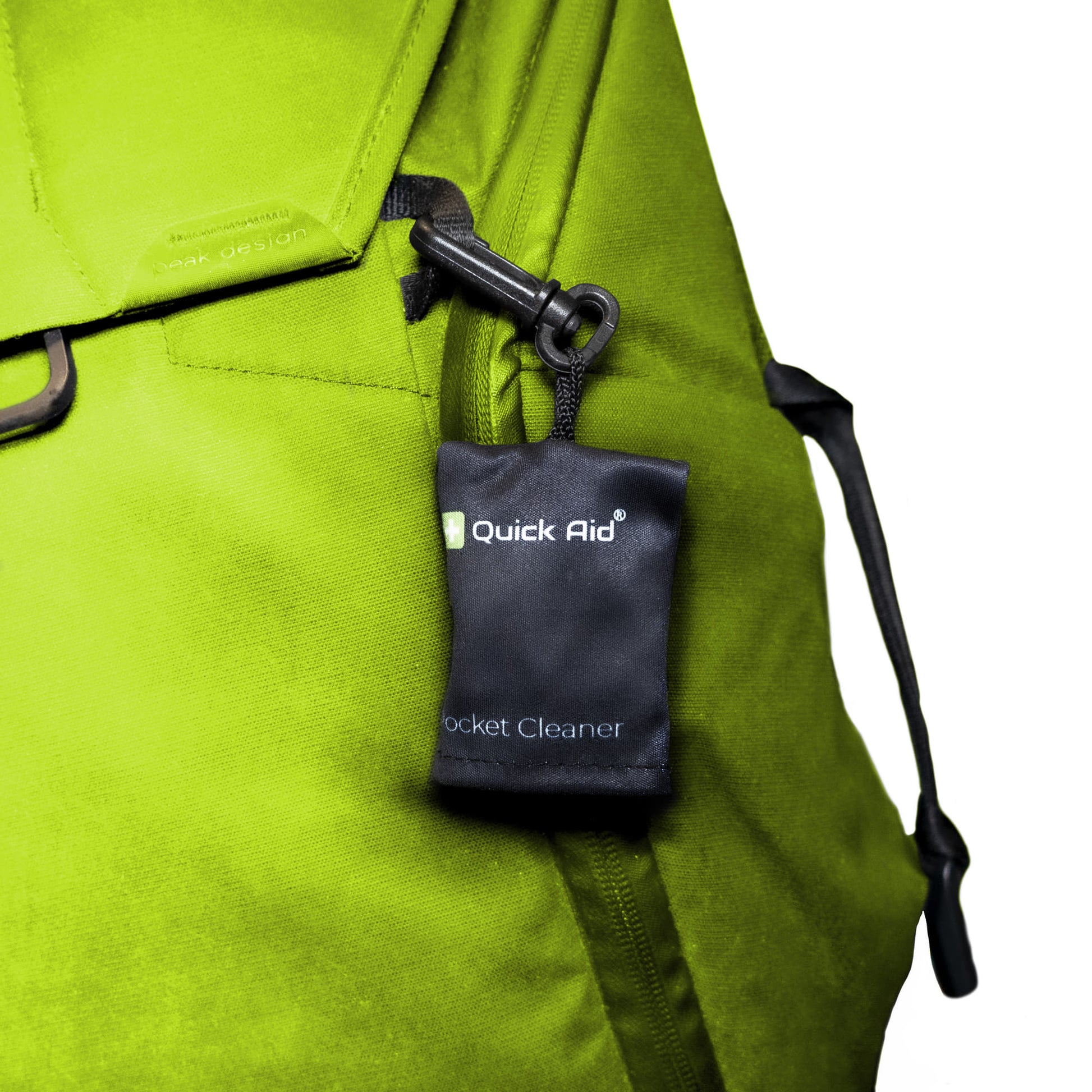 Quick Aid Reinigungstuch – Grün – 19 × 20 cm – Mikrofaser – 1 Stk.