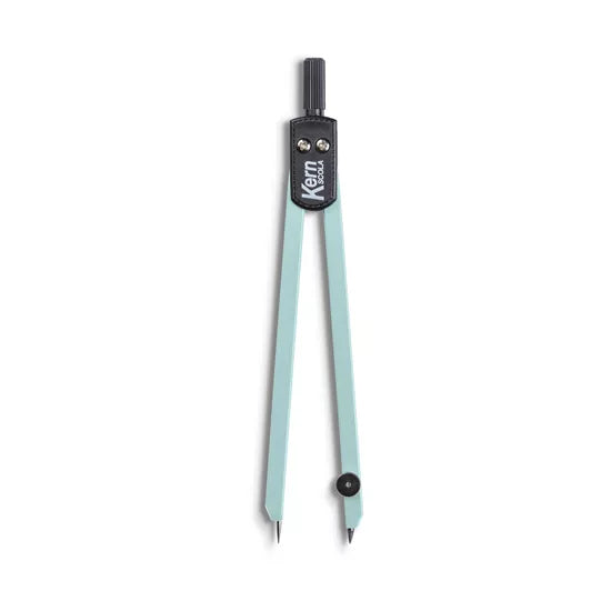 KERN Scola Zirkel – Länge 135 mm, max. Kreis-Ø 30 cm, wolkenblau
