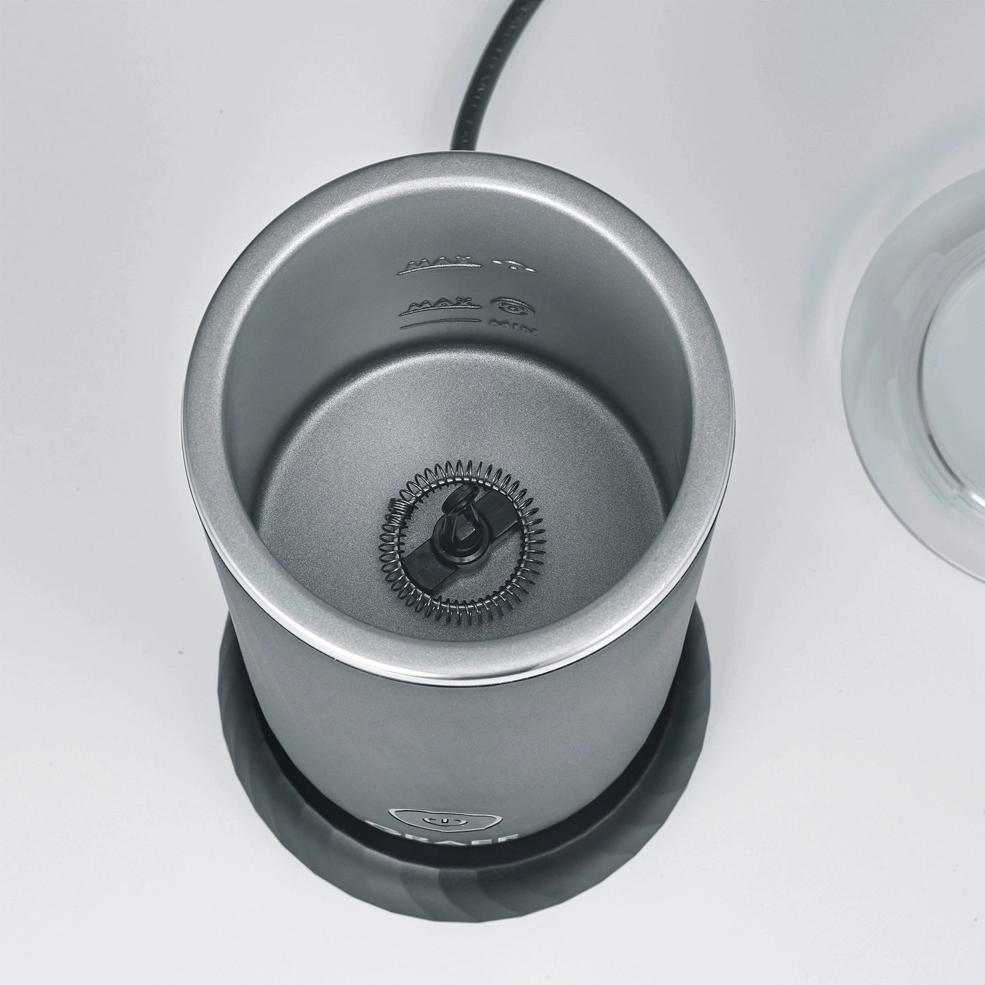 Graef Milchaufschäumer MS402 – 240 ml, 400 W, heiss & kalt – schwarz