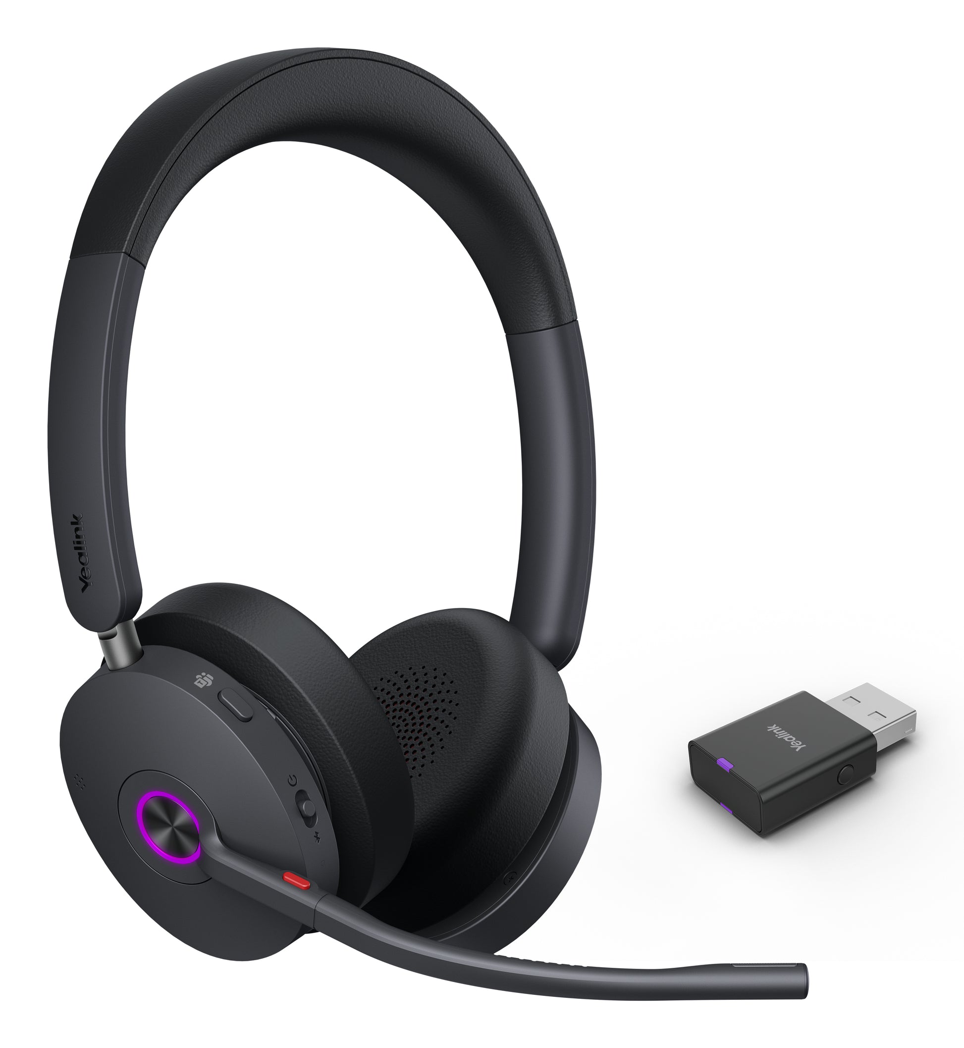 Yealink WH68 – Headset (Hybrid) – Bluetooth, verkabelt – Teams-kompatibel