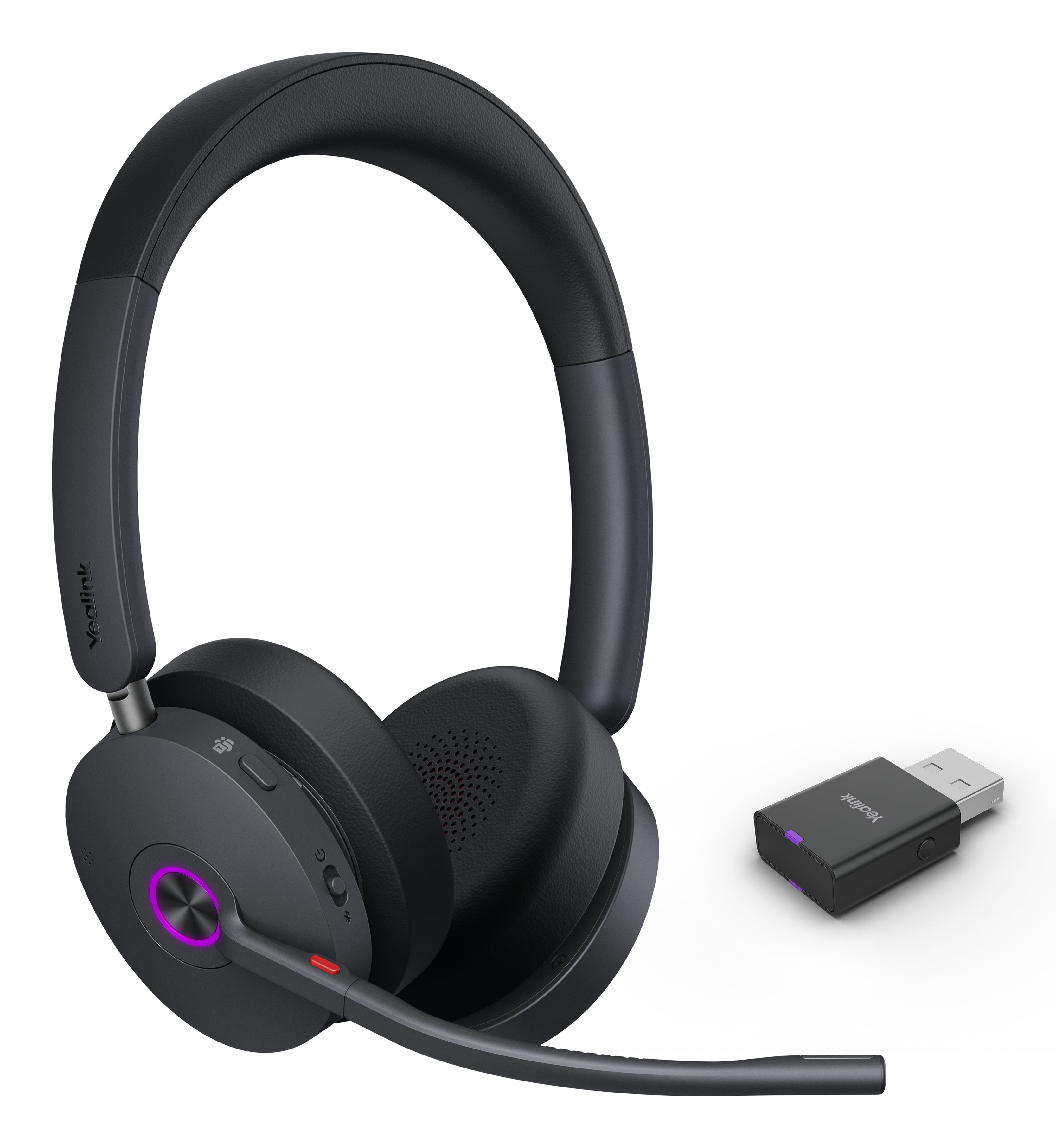 Yealink WH68 – Headset (Hybrid) – Bluetooth, verkabelt – Teams-kompatibel