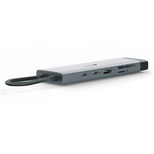 TP-Link UH9120C USB-Hub – USB-C, HDMI 4K, 1× USB-A, 3× USB-C, 100 W PD, GbE, SD/microSD, für Windows/Mac