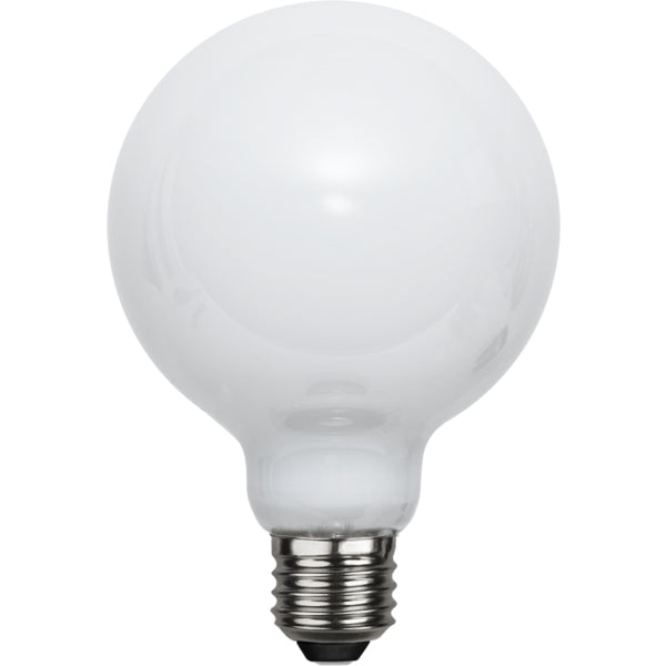 Star Trading Leuchtmittel E27 Globus (G95) – 800 lm, 7,5 W, Warmweiss 2700 K – IP44 – 5 Stk. – Glas – 375-86
