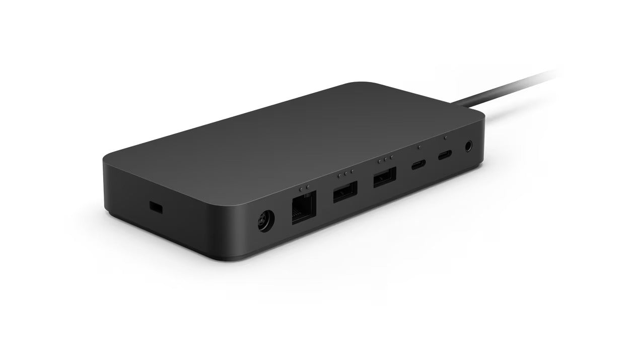 Microsoft Surface Thunderbolt 4 Dockingstation – für Microsoft Surface, USB-Port, Schwarz